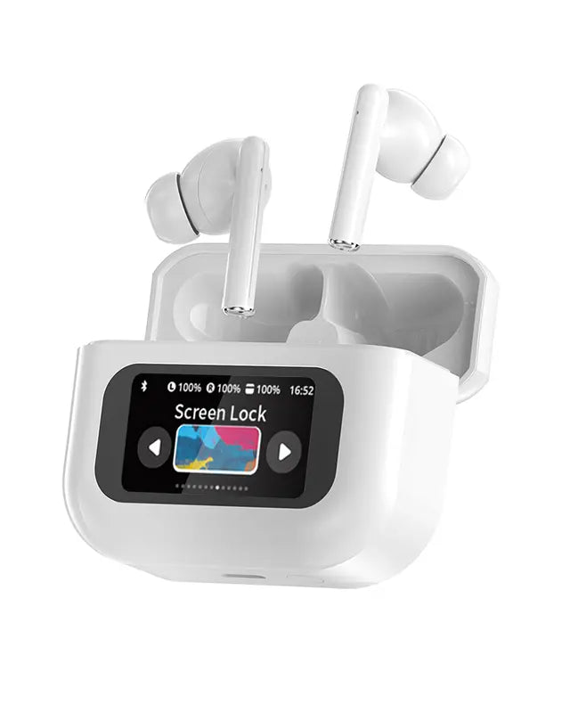 Wintory Wireless Earbuds, Bluetooth TWS Headphones with ANC and Touch Control, White In-Ear Noise Cancelling